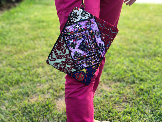 Bohemian Ladies Clutch Handbag