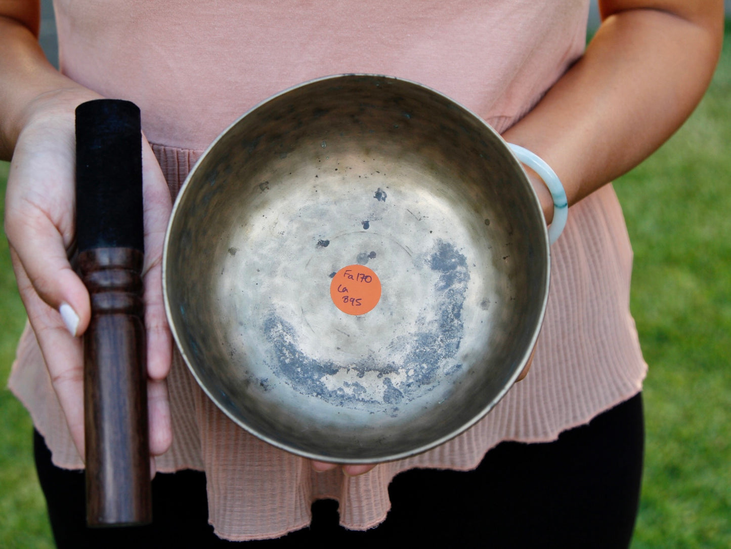 Old 'Tara' Singing Bowl - Base Note F (170 Hz)