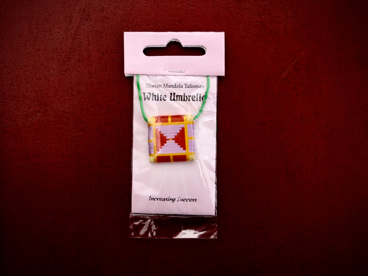 White Umbrella Mandala Talisman
