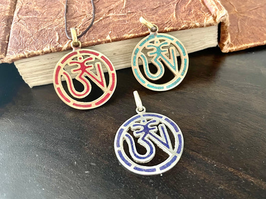 Tibetan OM Pendant
