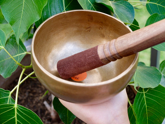 Small Contemporary Flow Singing Bowl - Base note F 358 Hz