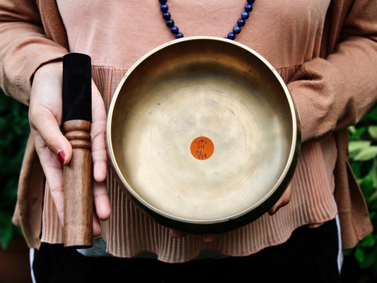 Remuna Singing Bowl - Base note G#3 (211 Hz)