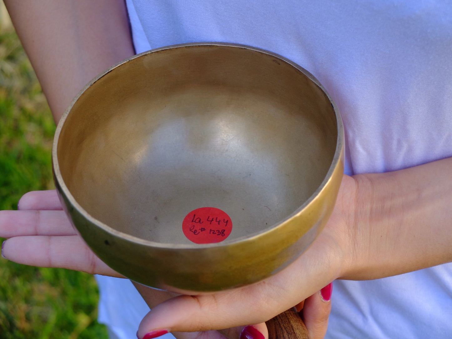 Small Contemporary Flow Singing Bowl - Base Note A 444 Hz