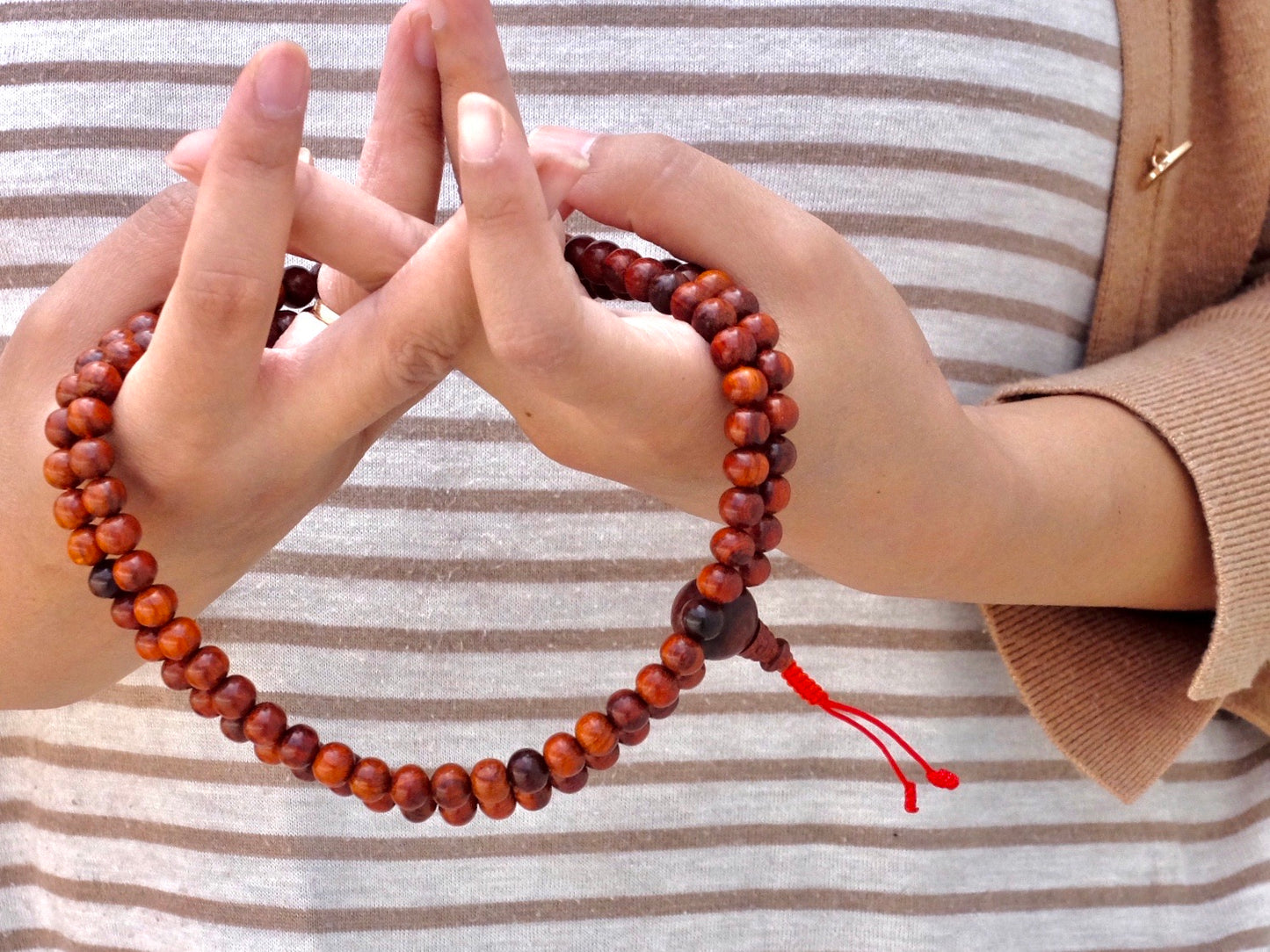 Red Sandalwood Mala