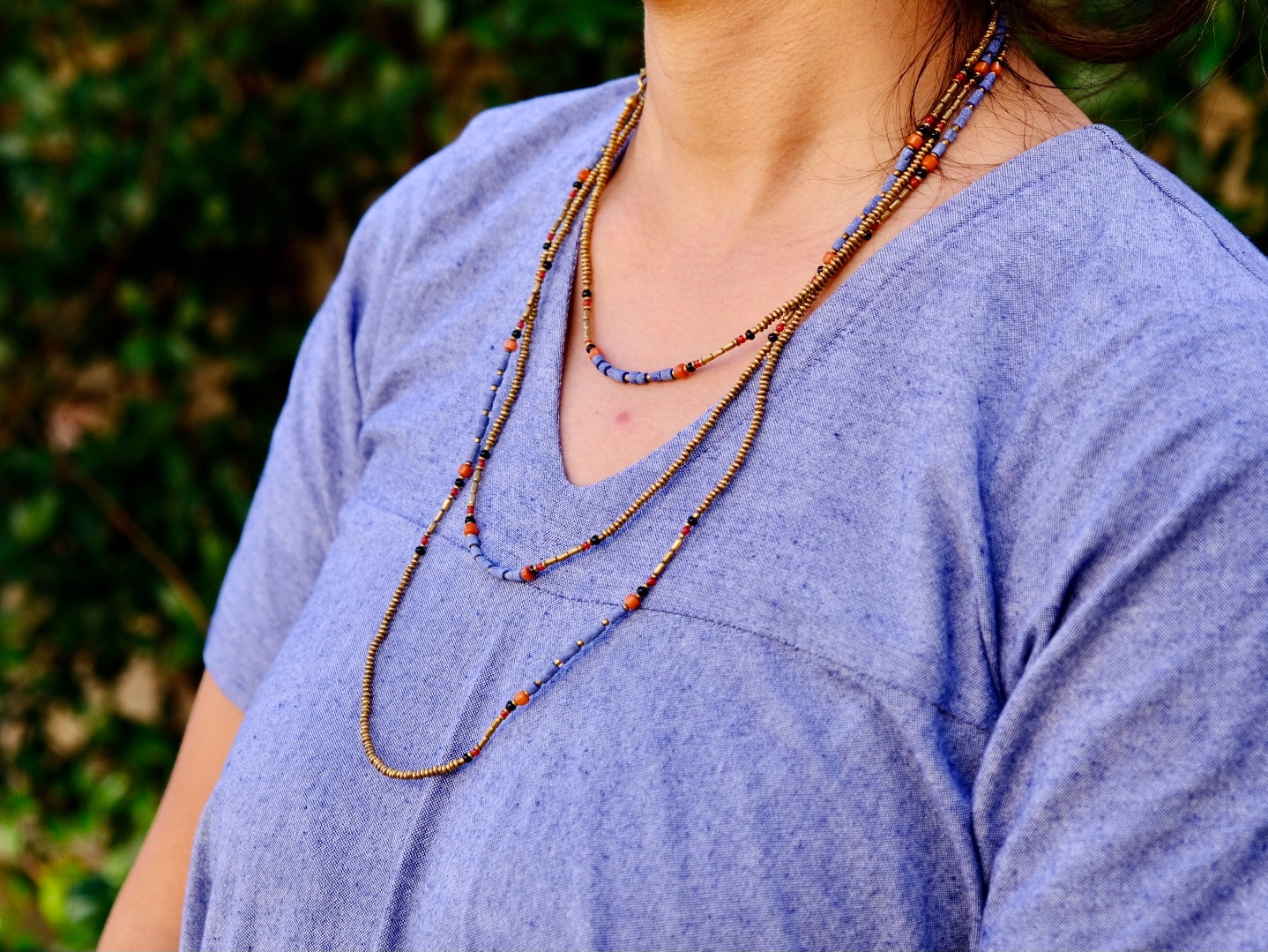 Extra Long Wrap Necklace