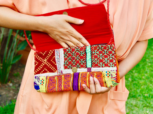 Bohemian Ladies Clutch Handbag #4