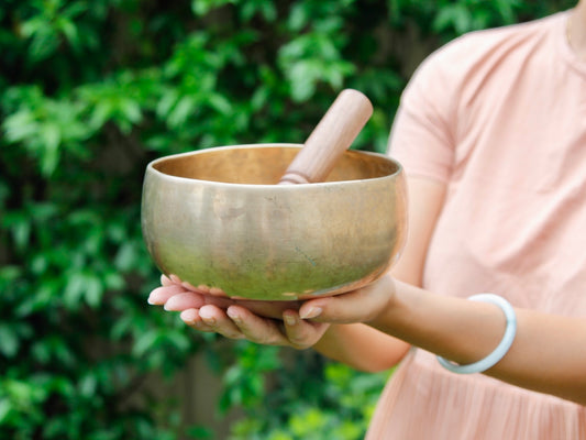 Remuna Singing Bowl - Base note G3 (196 Hz)