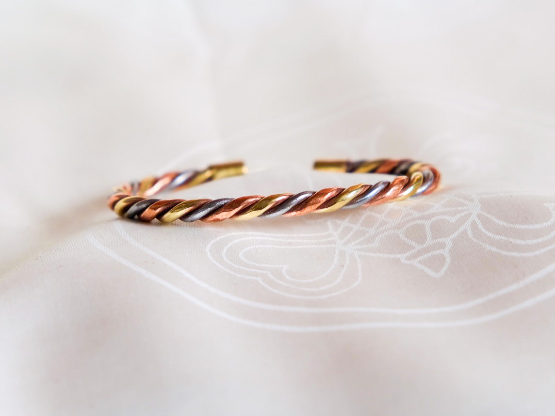 Three Metal Bracelet