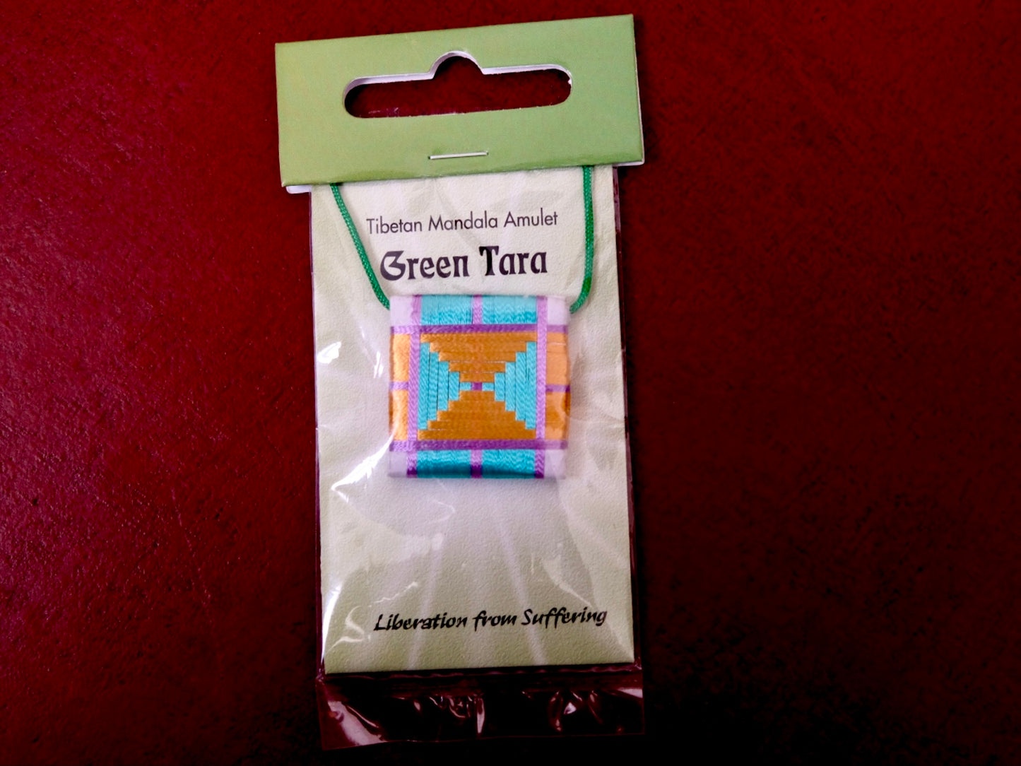 Green Tara Mandala Talisman