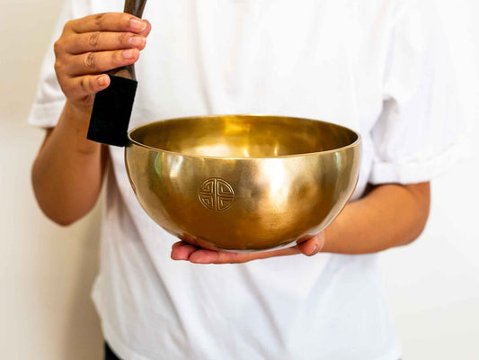 Singing Bowl held in hand