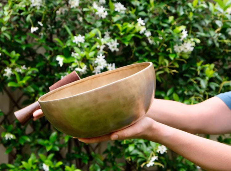 Contemporary Handmade Tibetan Singing Bowl
