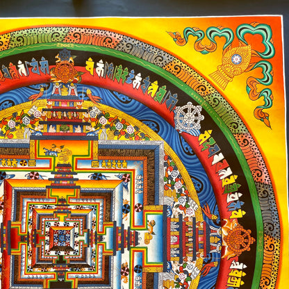 Original Kalachakra Mandala Thangka