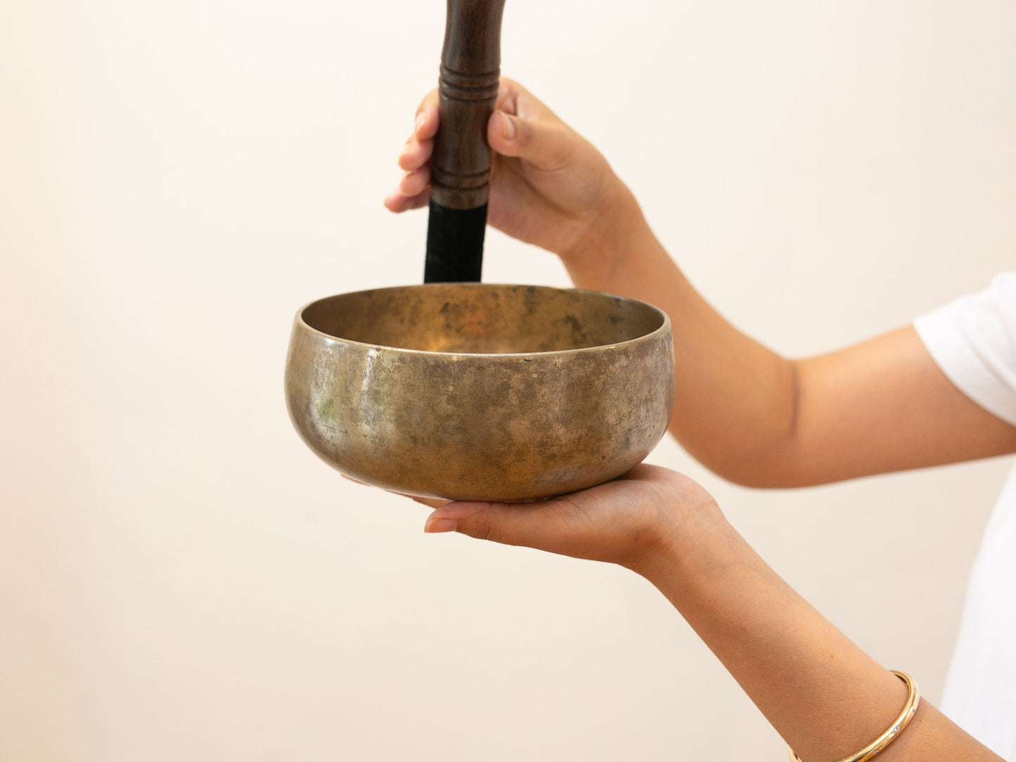 Remuna Singing Bowl - Base note G3 (197 Hz)