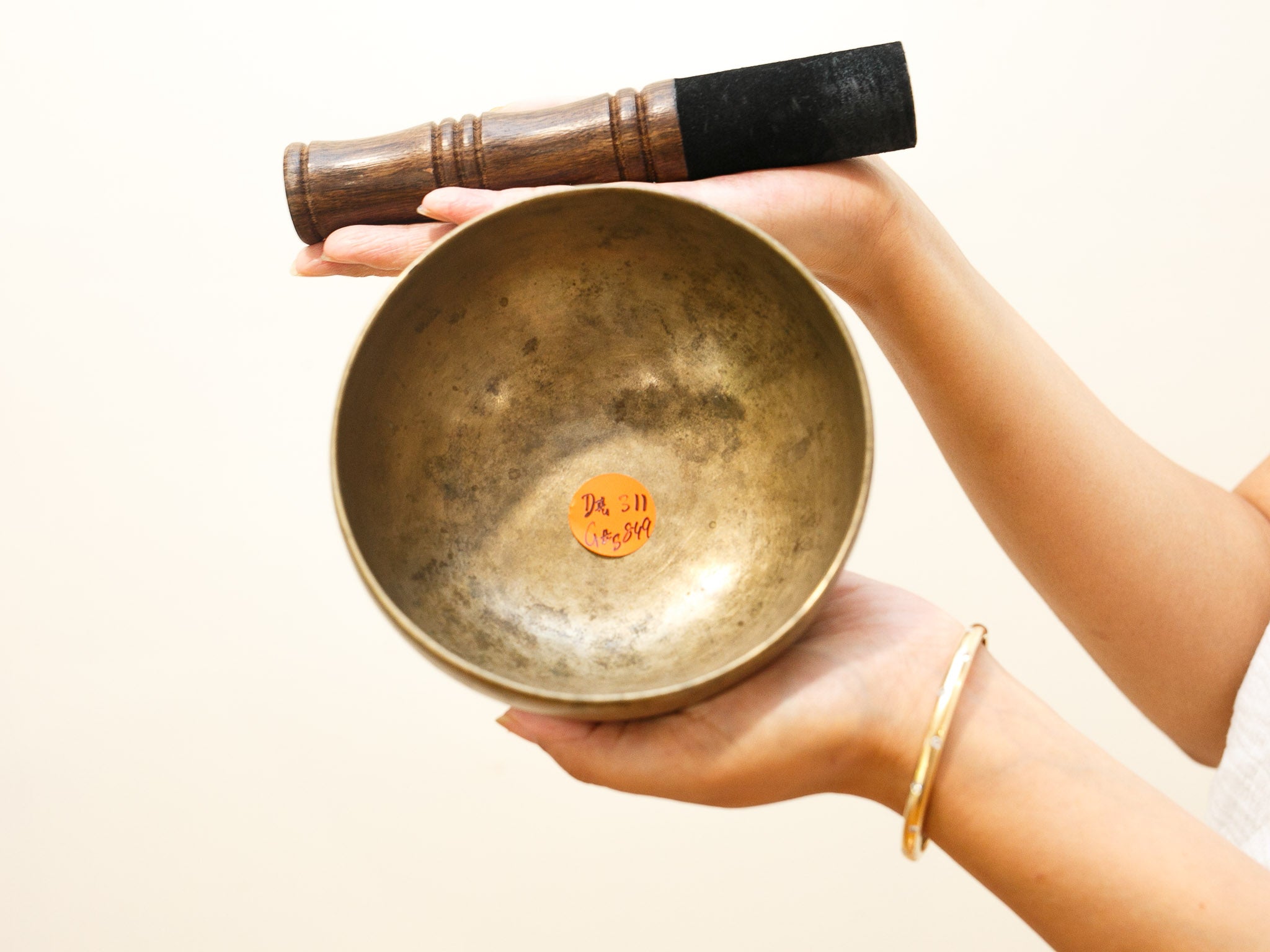Small Tara Singing Bowl - Base Note D#4 (311 Hz) - Tibet Shop Sydney