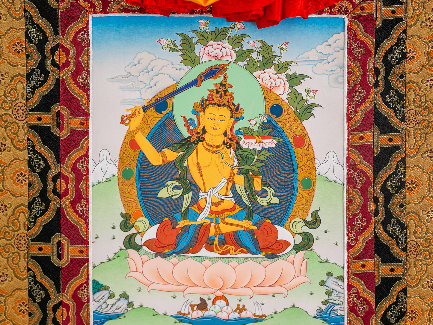 Original Manjushri Thangka