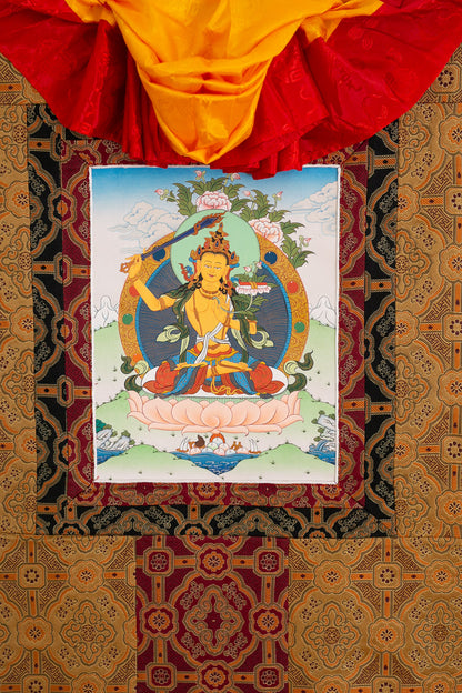 Original Manjushri Thangka