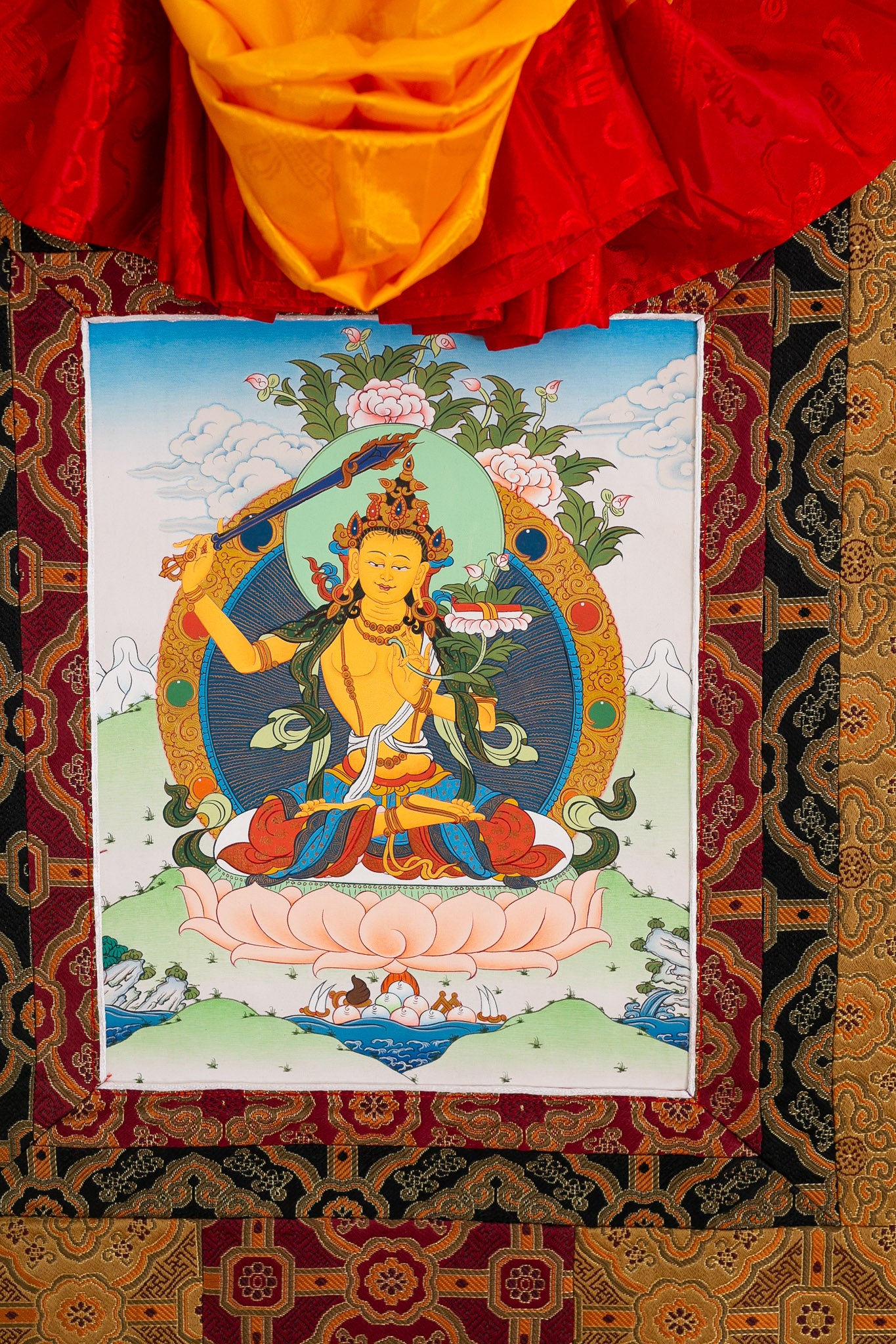 Original Manjushri Thangka