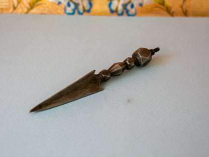 Large Iron Phurba (Ritual Dagger)