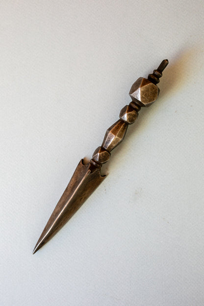 Large Iron Phurba (Ritual Dagger)