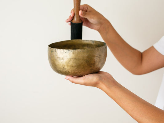 Tara Singing Bowl - Base Note A3 (215 Hz)