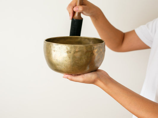 Tara Singing Bowl - Base Note G#3 (211 Hz)