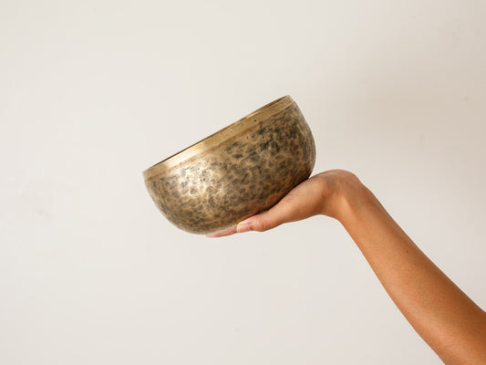 Tara Singing Bowl - Base Note D#3 (152 Hz)