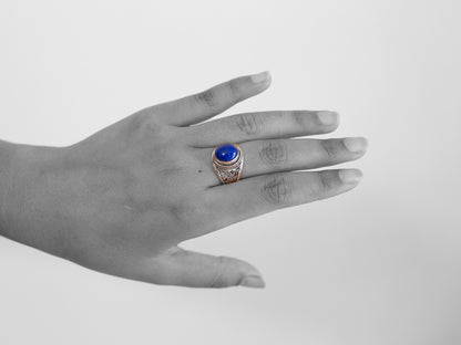 Lapis Lazuli Sterling Silver Ring