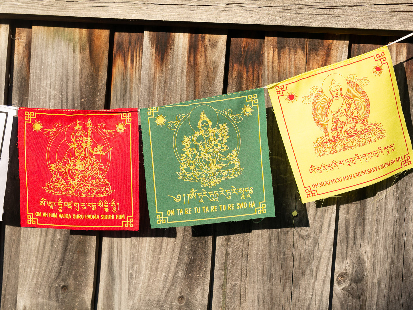 5 Buddhist Deities Prayer Flag (NEW)