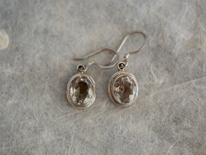 Citrine and Sterling Silver earring #3