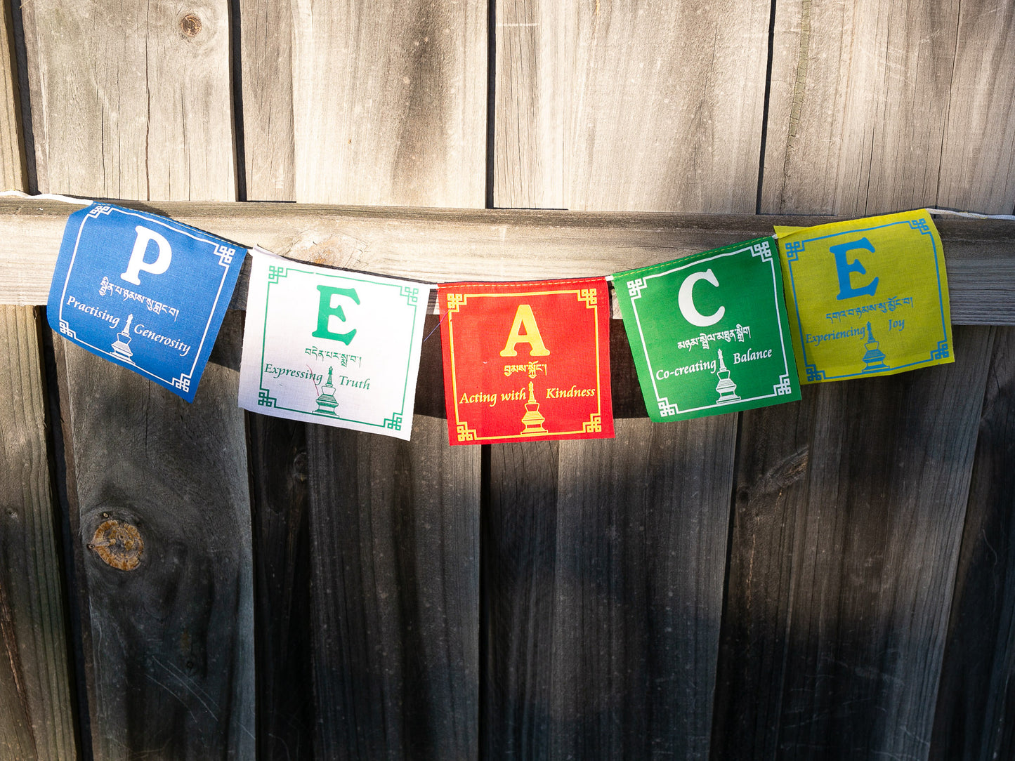 Small Peace Prayer Flags