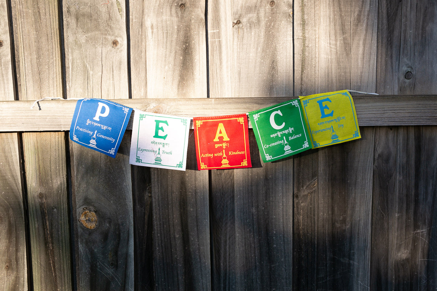 Small Peace Prayer Flags