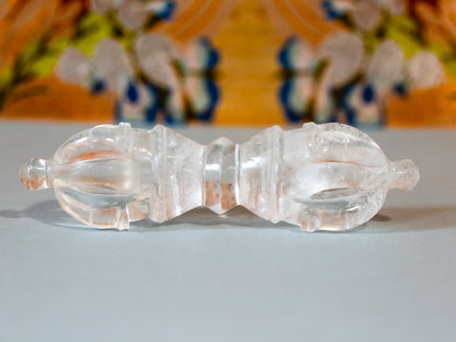 Large Himalayan Quartz Crystal Vajra