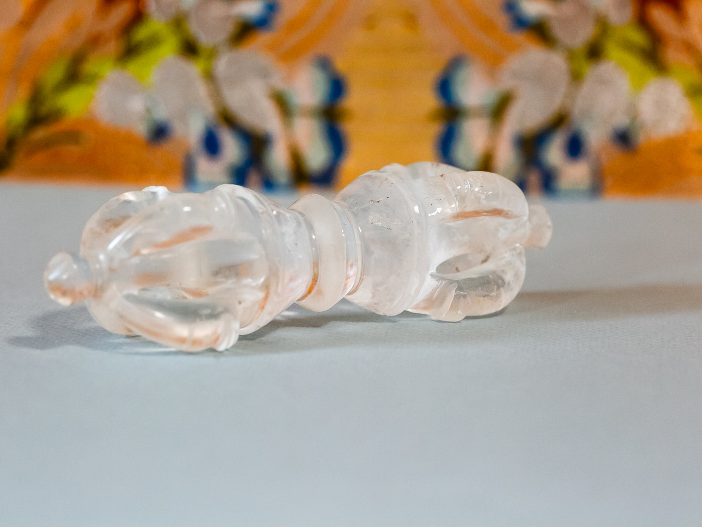 Large Himalayan Quartz Crystal Vajra