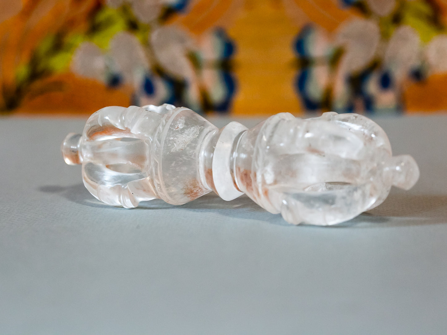 Large Himalayan Quartz Crystal Vajra