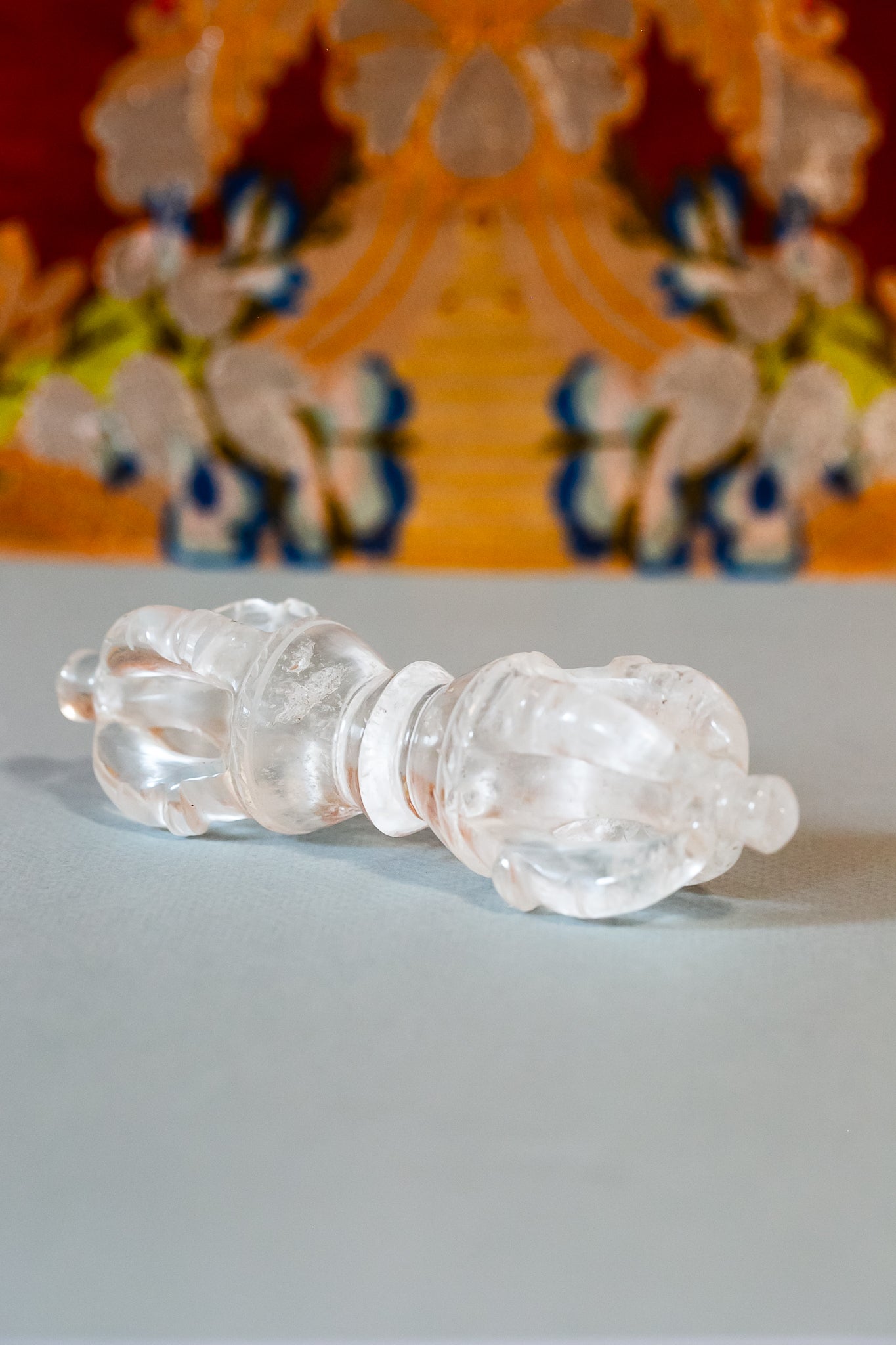 Large Himalayan Quartz Crystal Vajra