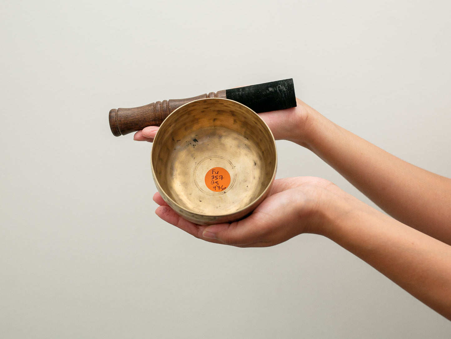 Small Tara Singing Bowl - Base Note F4 (357 Hz)