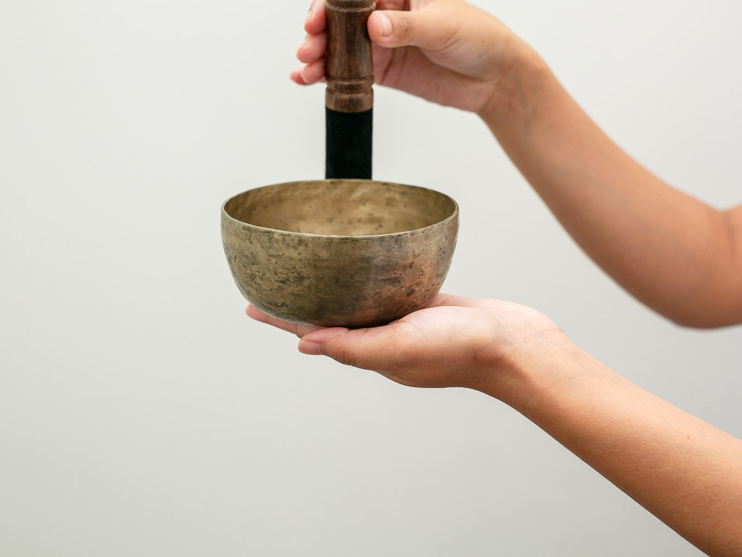 Small Tara Singing Bowl - Base Note A#4 (456 Hz)