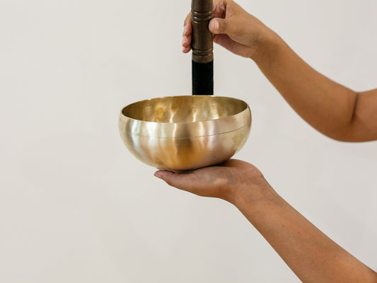 15.5 cms Easy Play Singing Bowl – A3 218 Hz