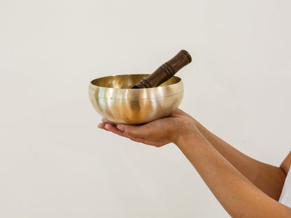 15.5 cms Easy Play Singing Bowl – A3 218 Hz