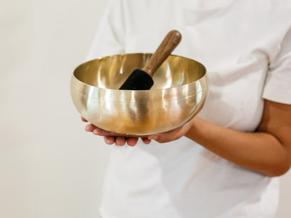 19.5 cms Easy Play Singing Bowl – E3 166 Hz