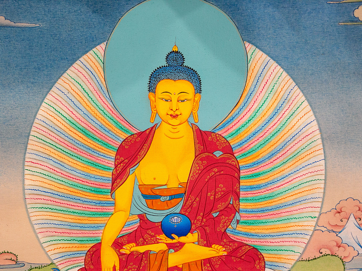 Original Buddha Shakyamuni Thangka