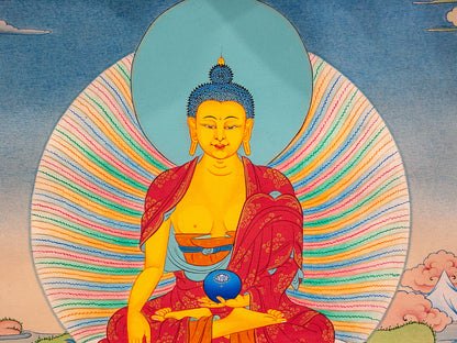 Original Buddha Shakyamuni Thangka