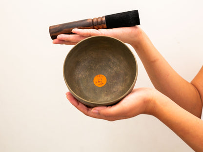 Small Tara Singing Bowl - Base Note D#4 (317)