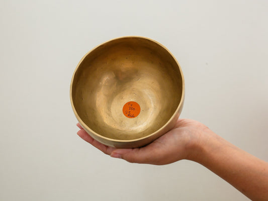 Small Contemporary Flow Singing Bowl - Base note F4 (350 Hz)