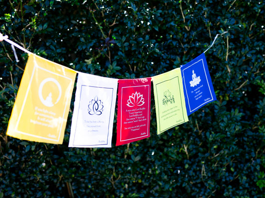 Buddha Quotes Prayer Flags