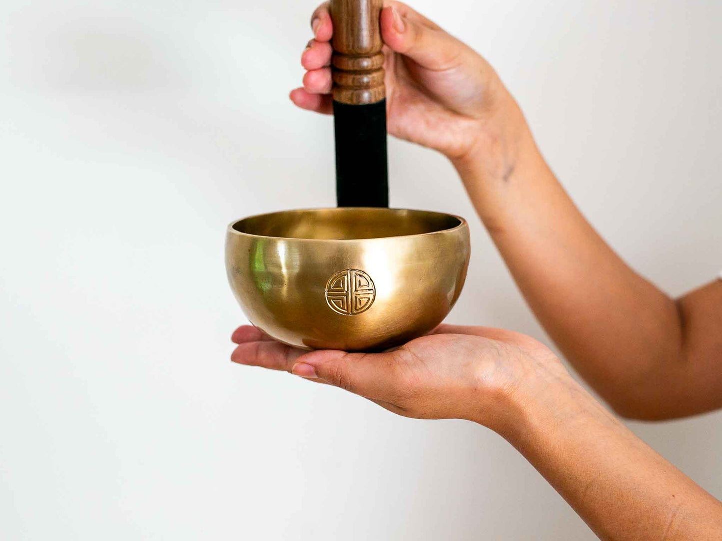 Hand Hammered Moon Singing Bowl - Base Note C5 510 Hz