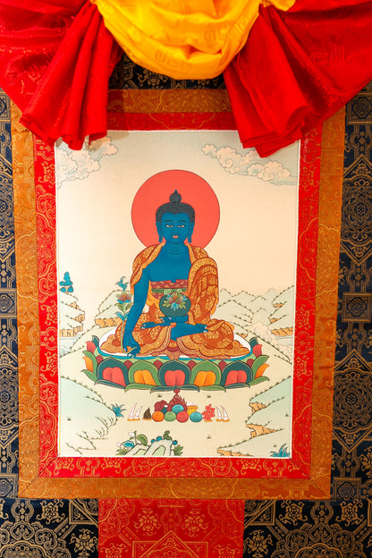 Original Medicine Buddha Thangka