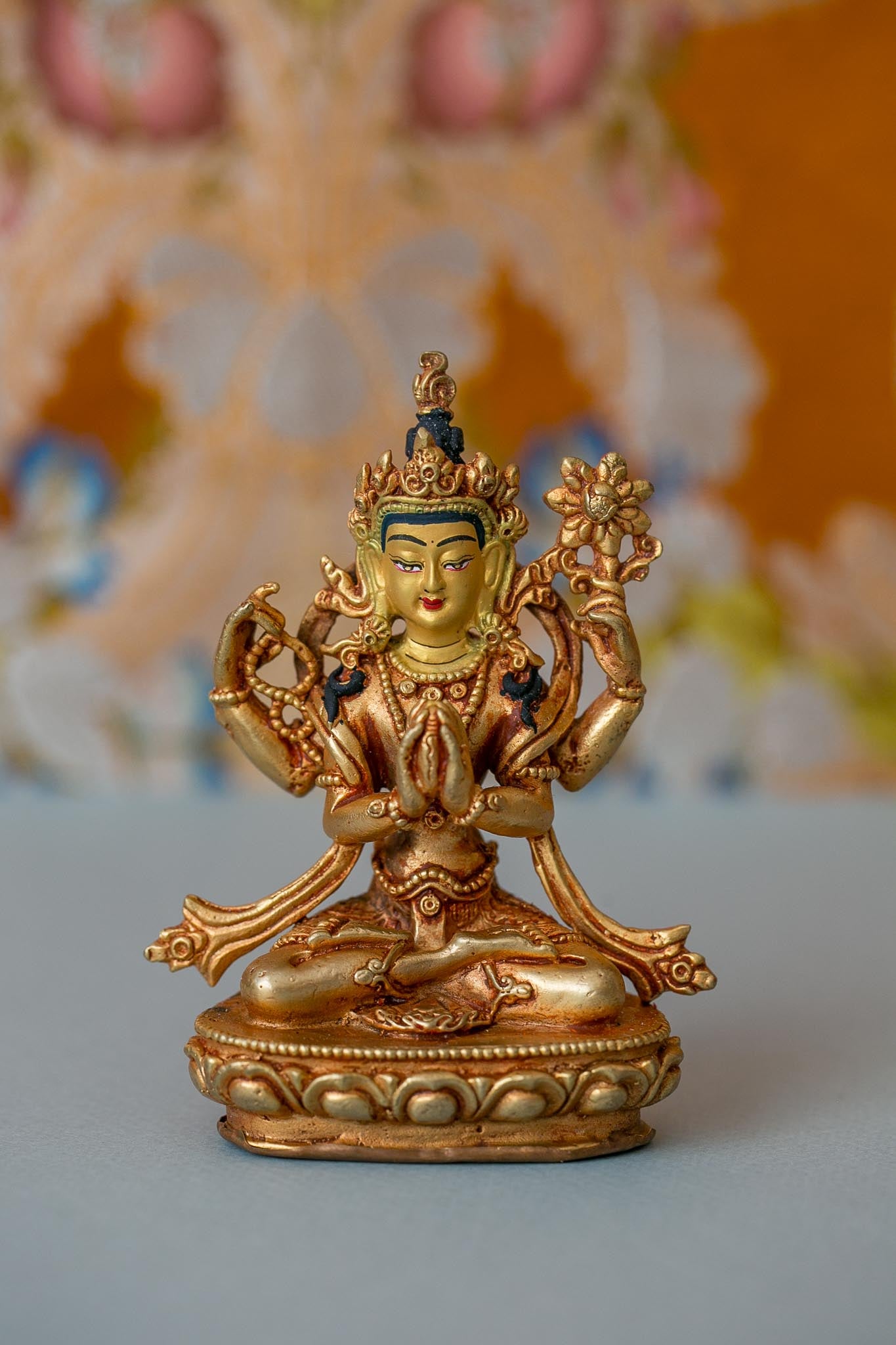 4” Chenrezig Statue