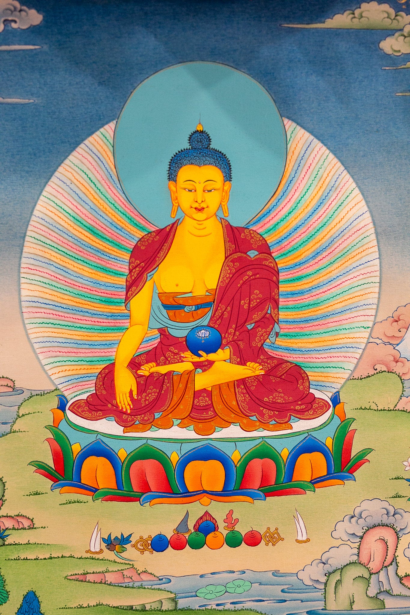Original Buddha Shakyamuni Thangka