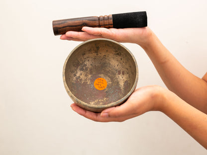 Small Tara Singing Bowl - Base Note A#4 (456)